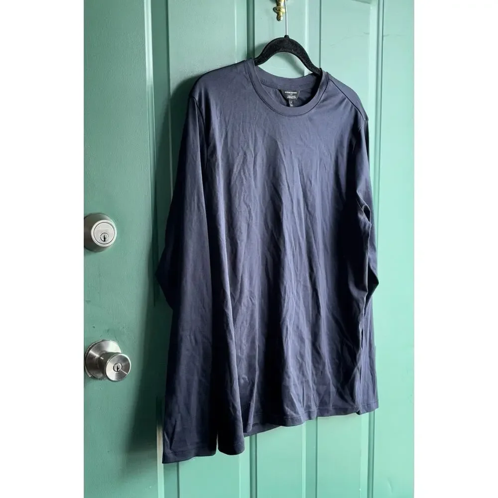 Banana Republic Men’s Large Luxe Touch Performance Navy NWT